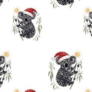 Handmade Baby Shorts Overall – Koala Christmas
