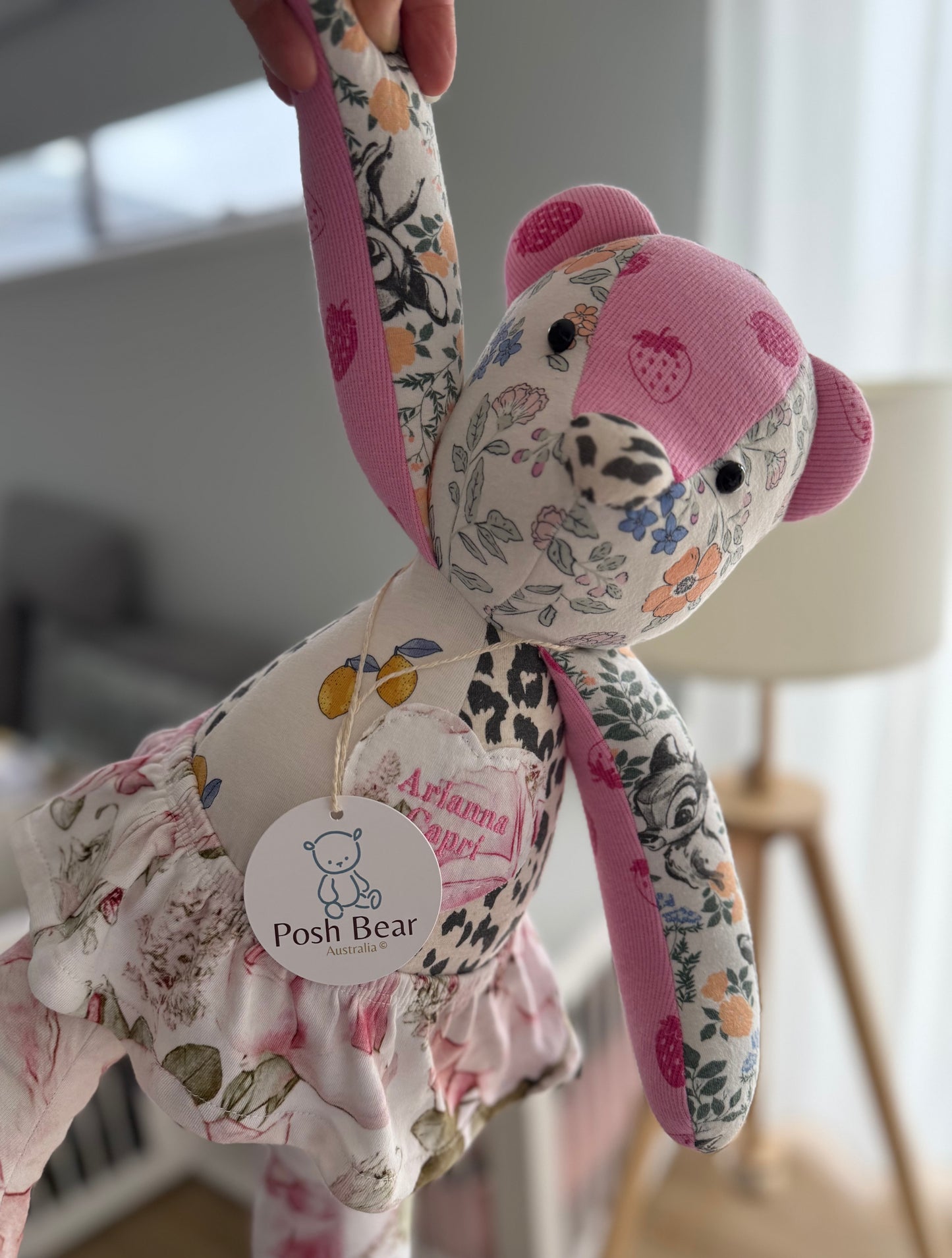 Premium Keepsake Bear 45 cm with Custom Accessories