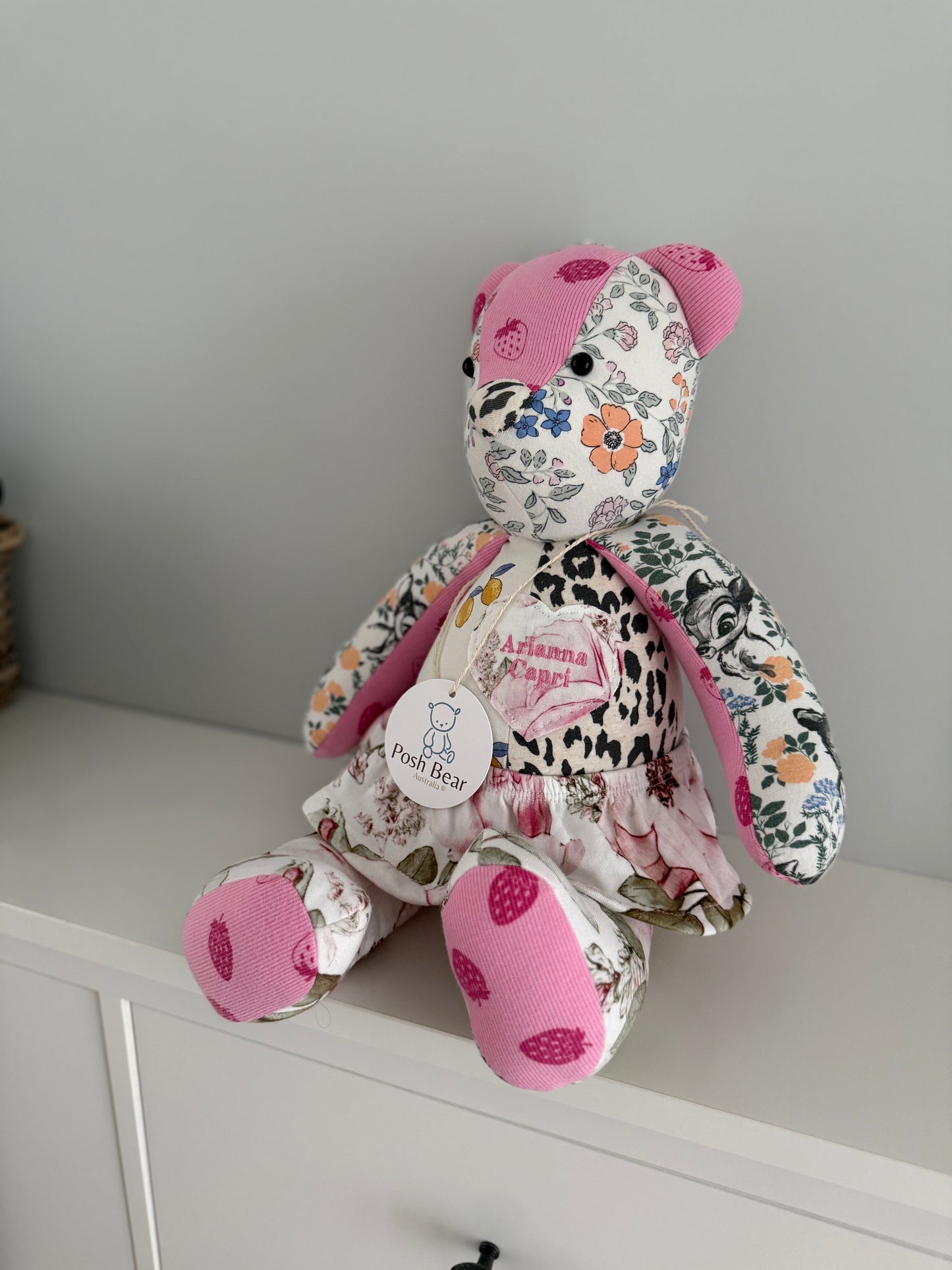 Premium Keepsake Bear 45 cm with Custom Accessories