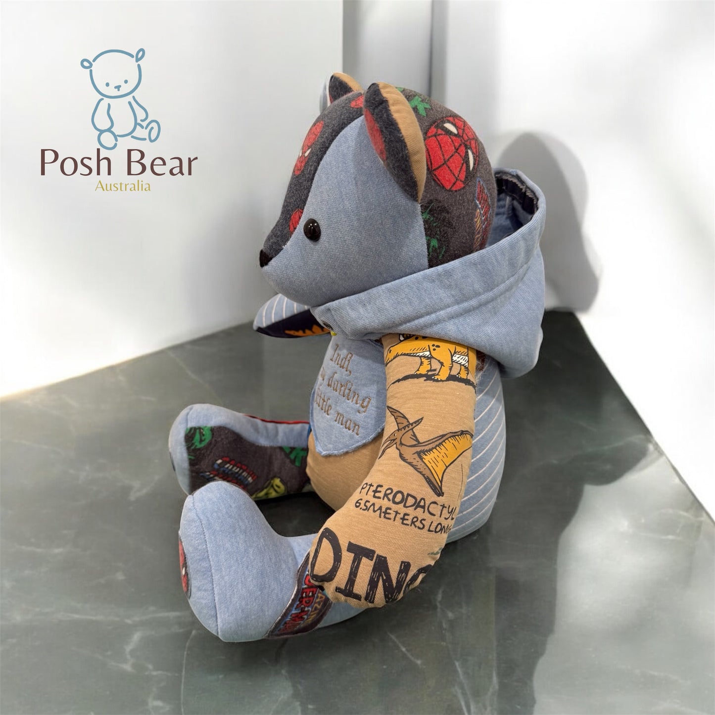 Premium Keepsake Bear 45 cm with Custom Accessories