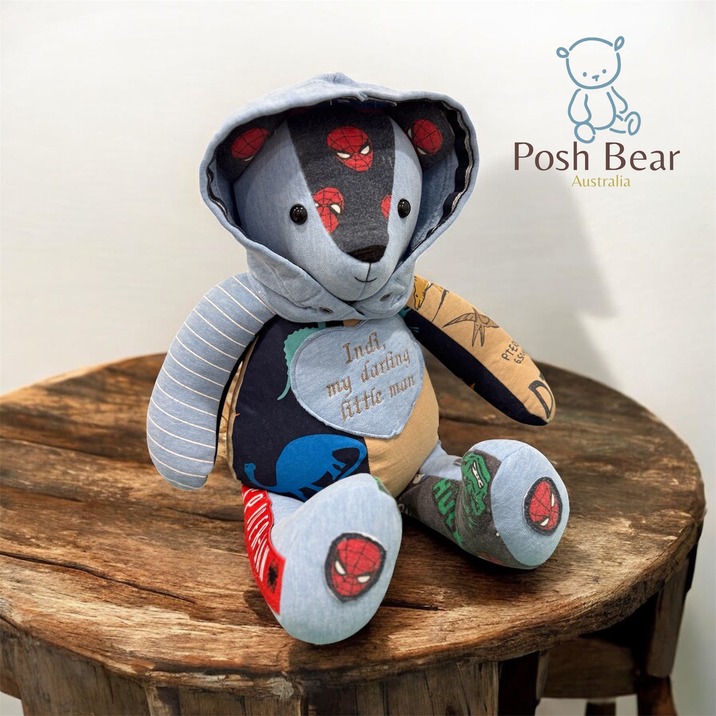Premium Keepsake Bear 45 cm with Custom Accessories