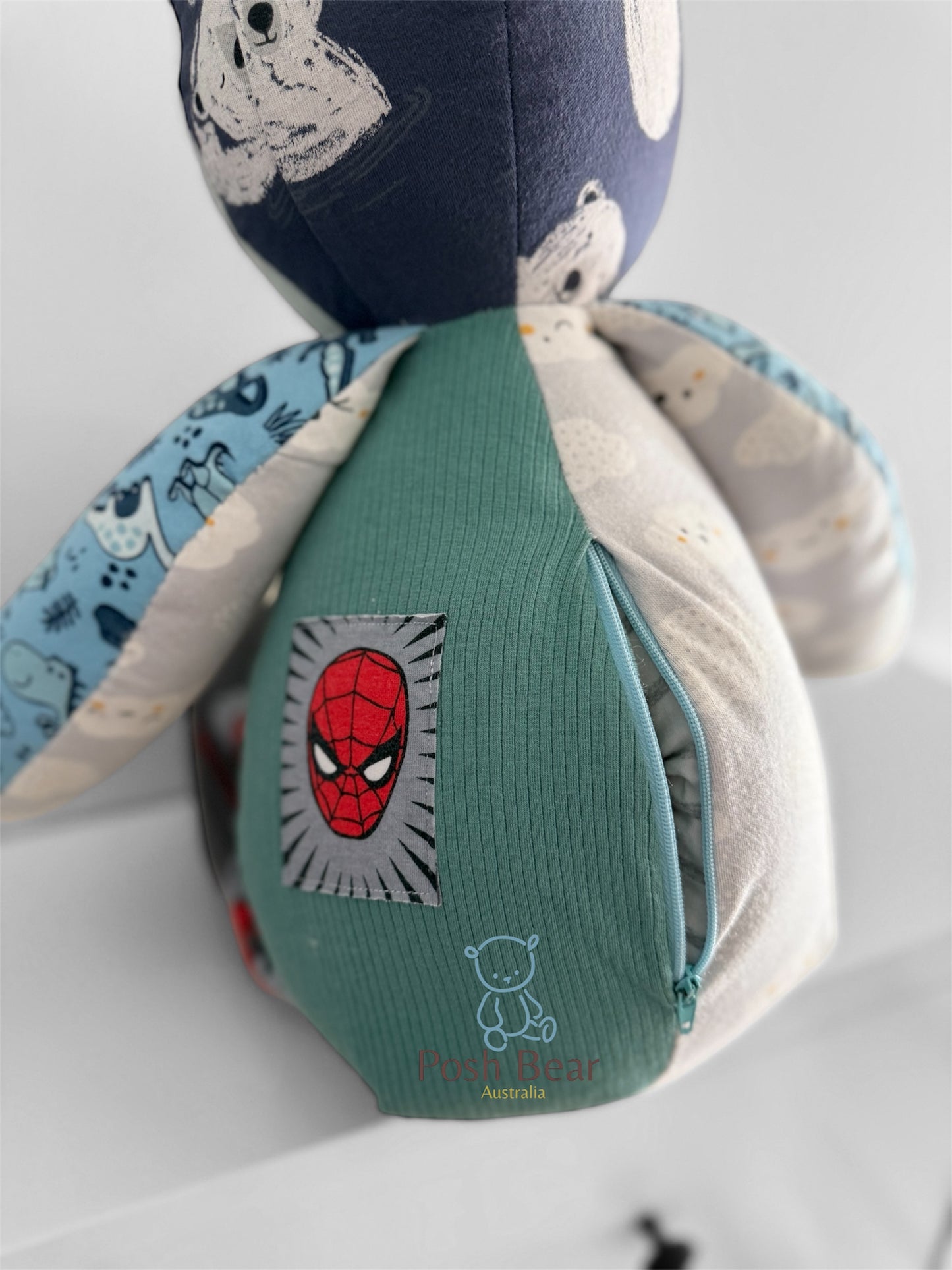 XL Keepsake Bear – 56 cm (22”)  with Hidden Zipper Pocket/ Personalised