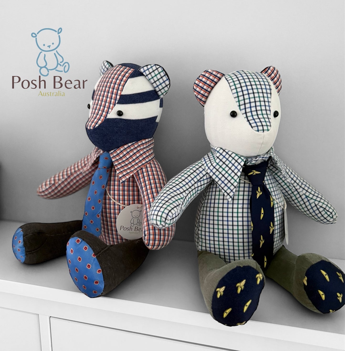Premium Keepsake Bear 45 cm with Custom Accessories