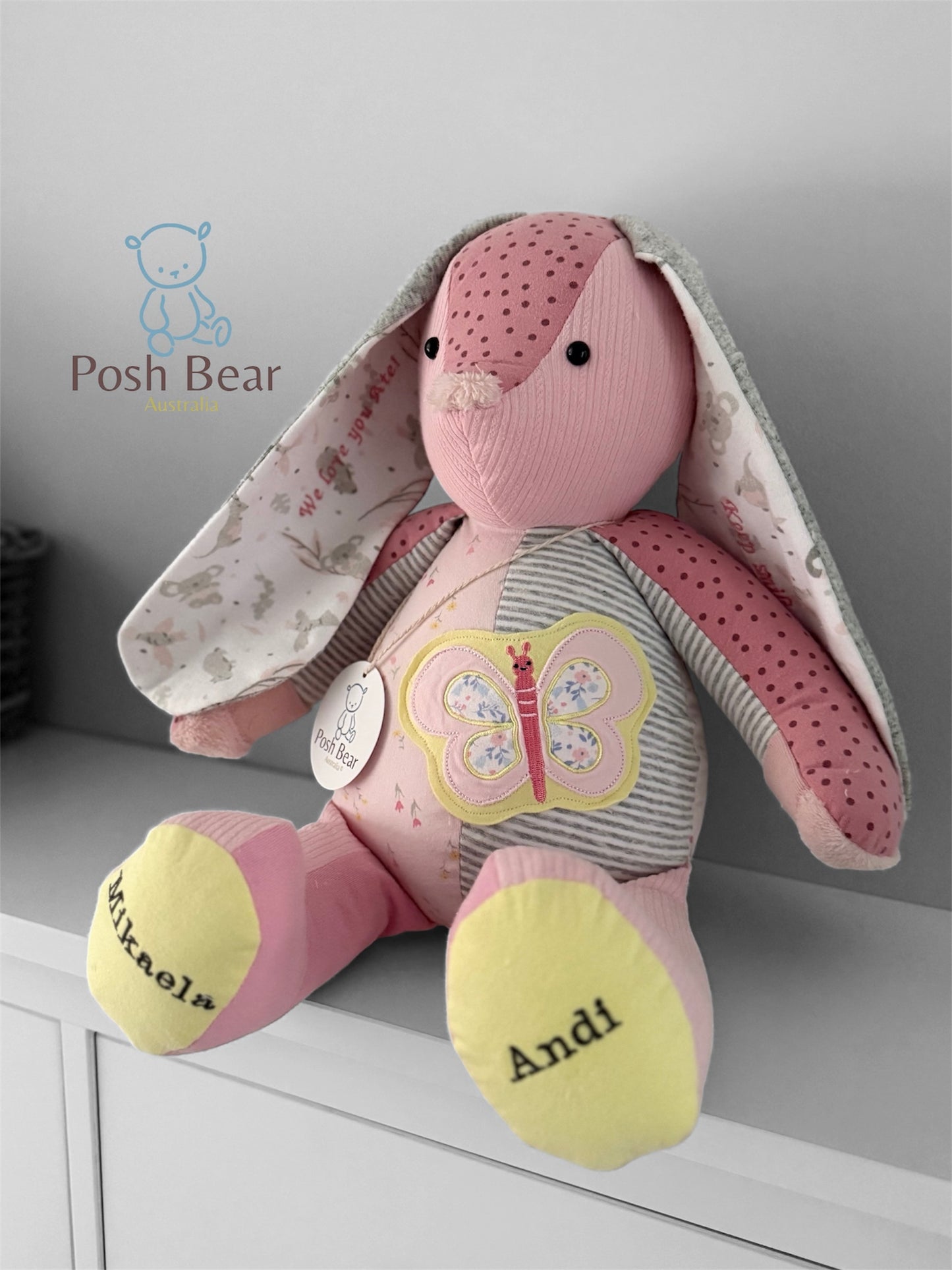 Personalised Keepsake Bunny 45 cm