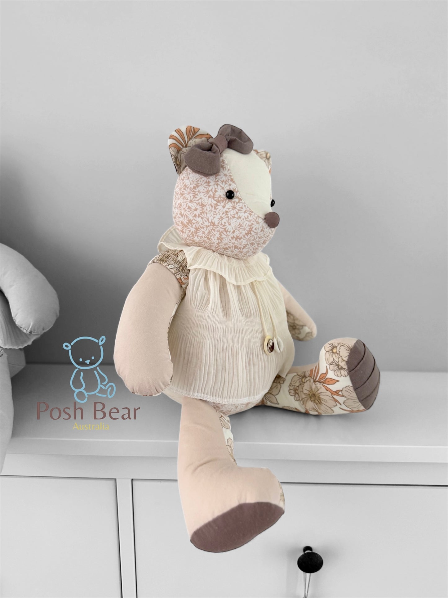 Premium Keepsake Bear 45 cm with Custom Accessories