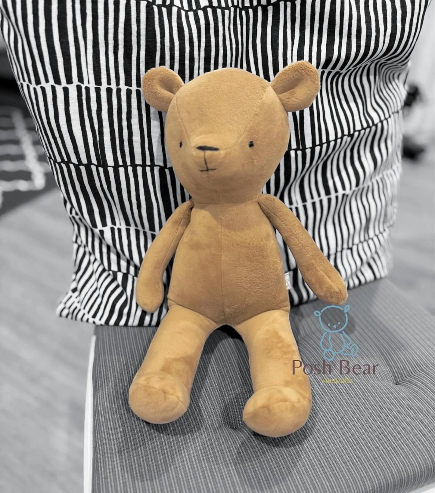 Handmade Teddy Bear with removable outfits / handmade in Australia