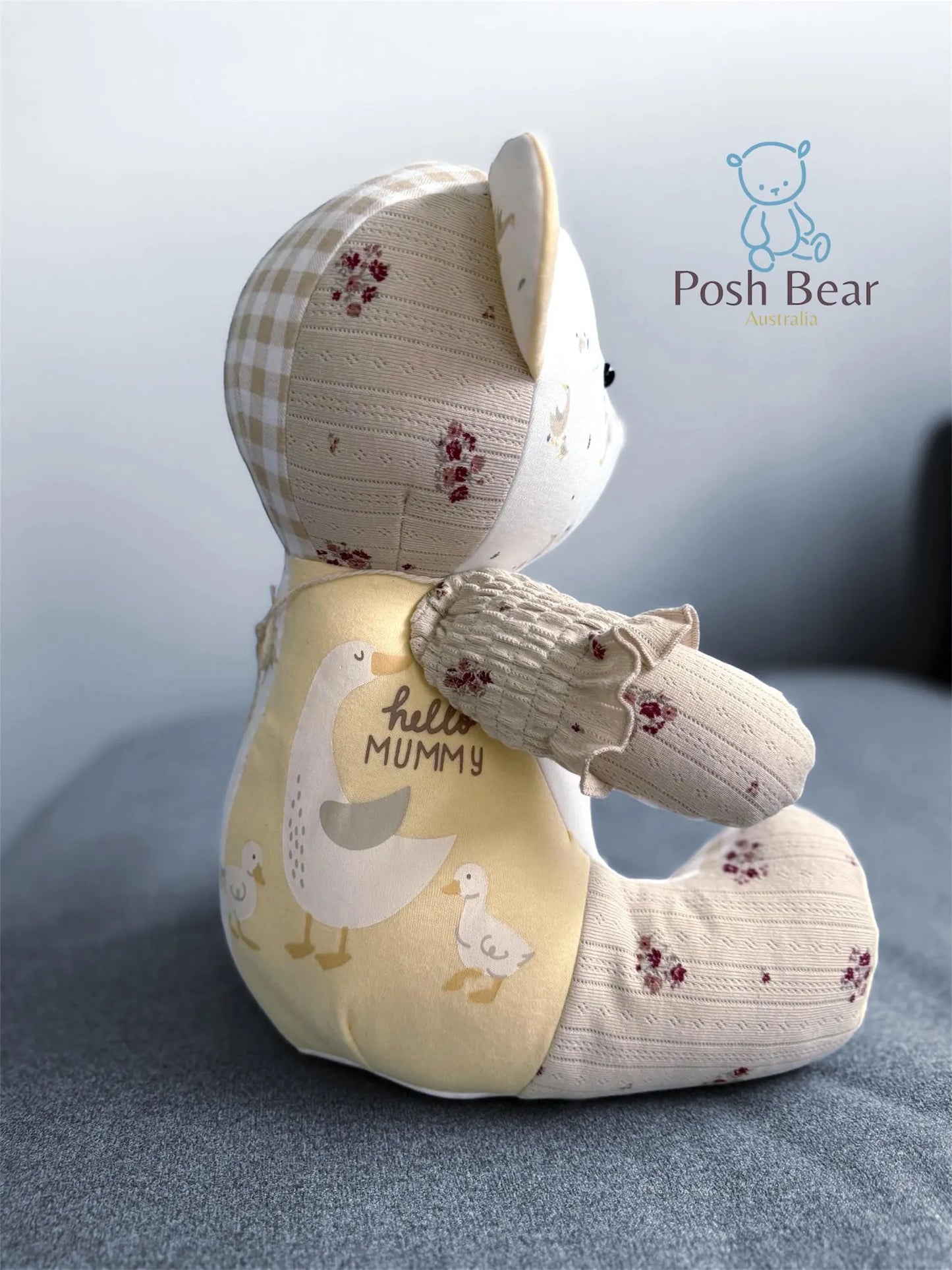 Personalised Keepsake Melody Bear with Movable Arms