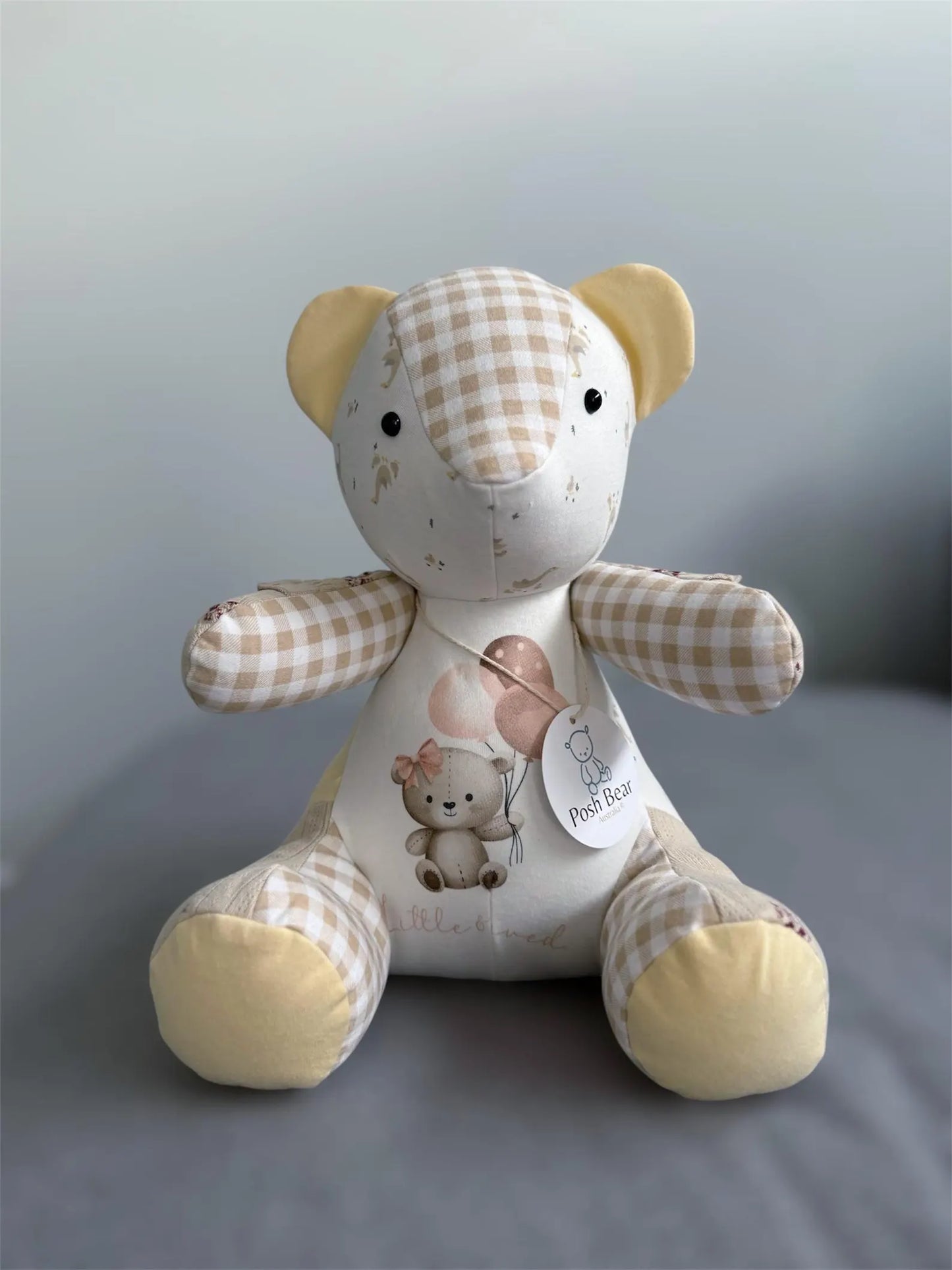 Personalised Keepsake Melody Bear with Movable Arms