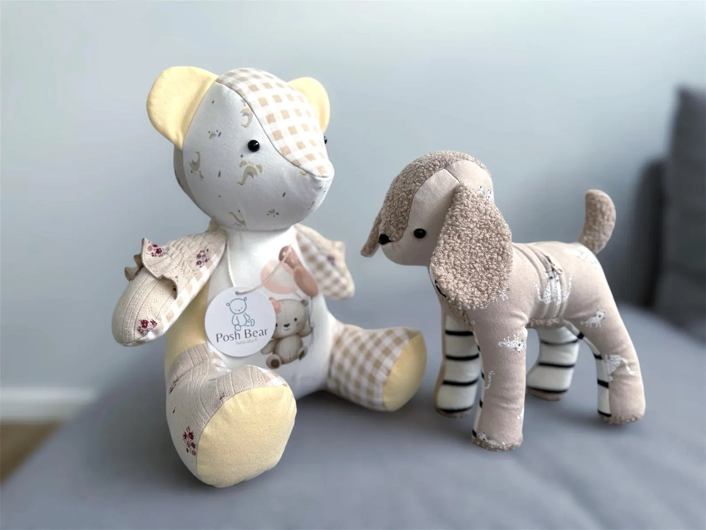 Personalised Keepsake Melody Bear with Movable Arms