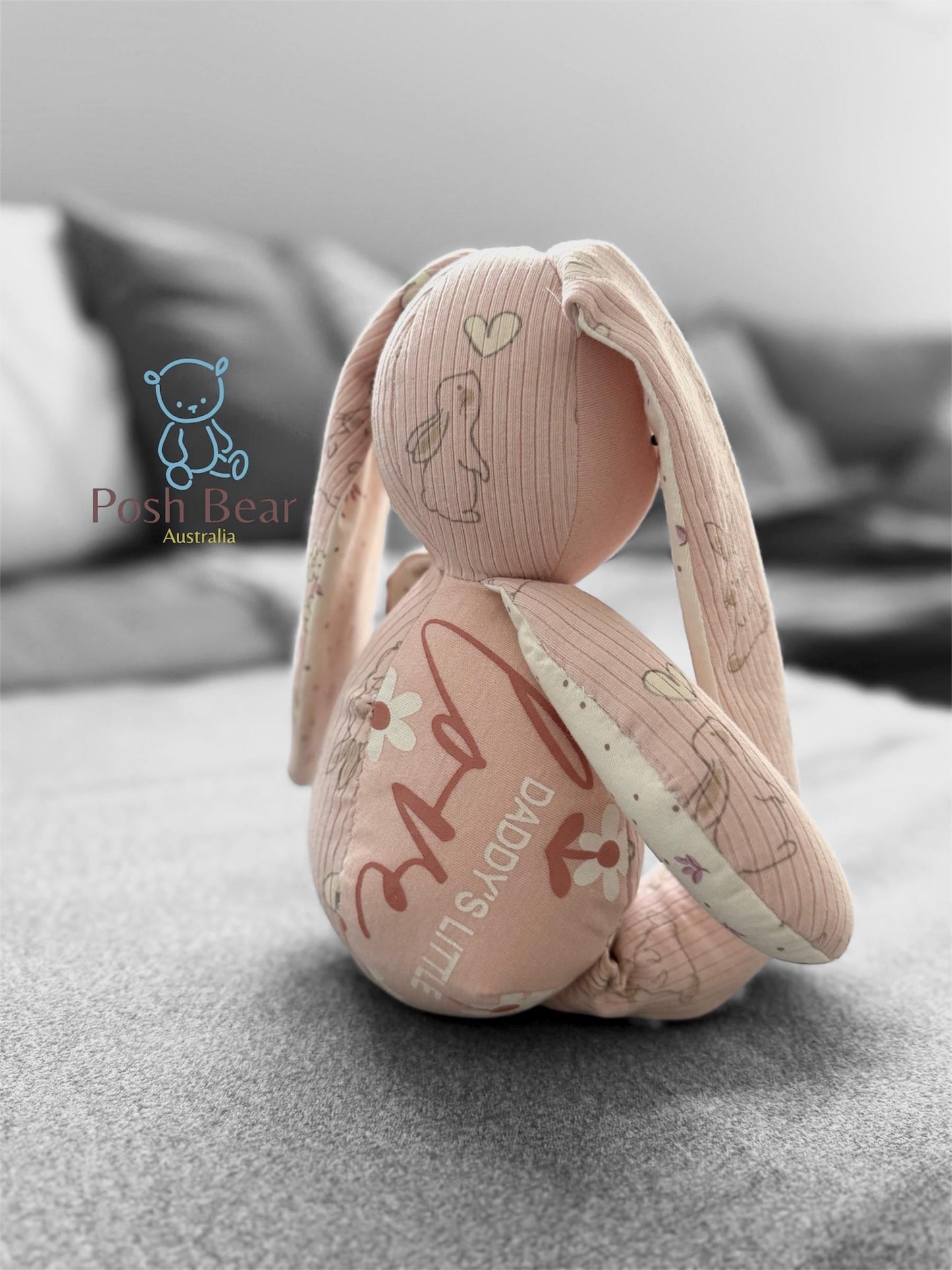 Personalised SMALL Memory Keepsake Bunny  (30cm)