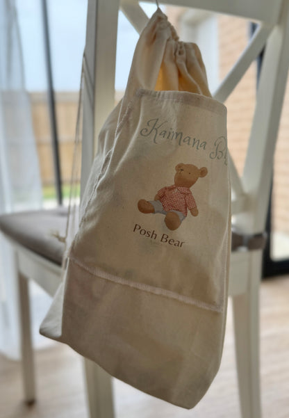 Handmade Teddy Bear with removable outfits / handmade in Australia