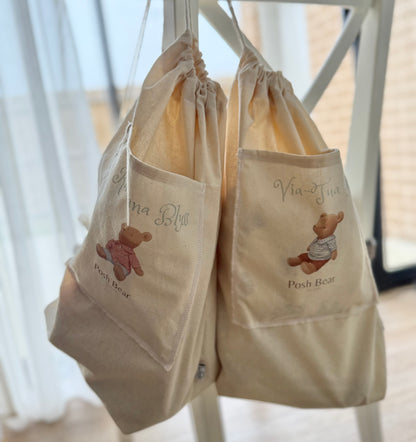 Handmade Teddy Bear with removable outfits / handmade in Australia