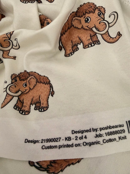 Handmade Organic Grow With Me Joggers- Mammoth