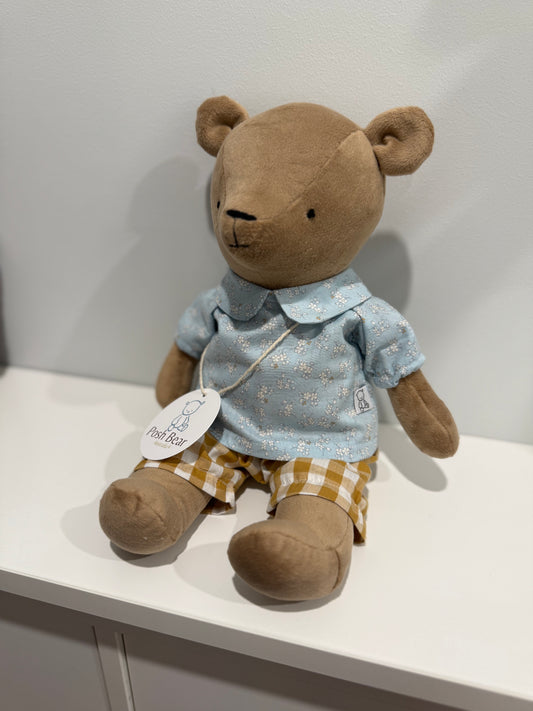 Handmade Teddy Bear with removable outfits / handmade in Australia