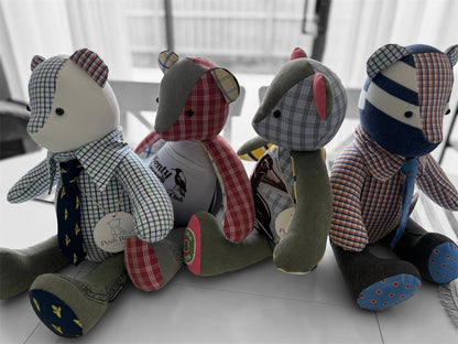 Premium Keepsake Bear 45 cm with Custom Accessories
