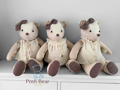 Premium Keepsake Bear 45 cm with Custom Accessories