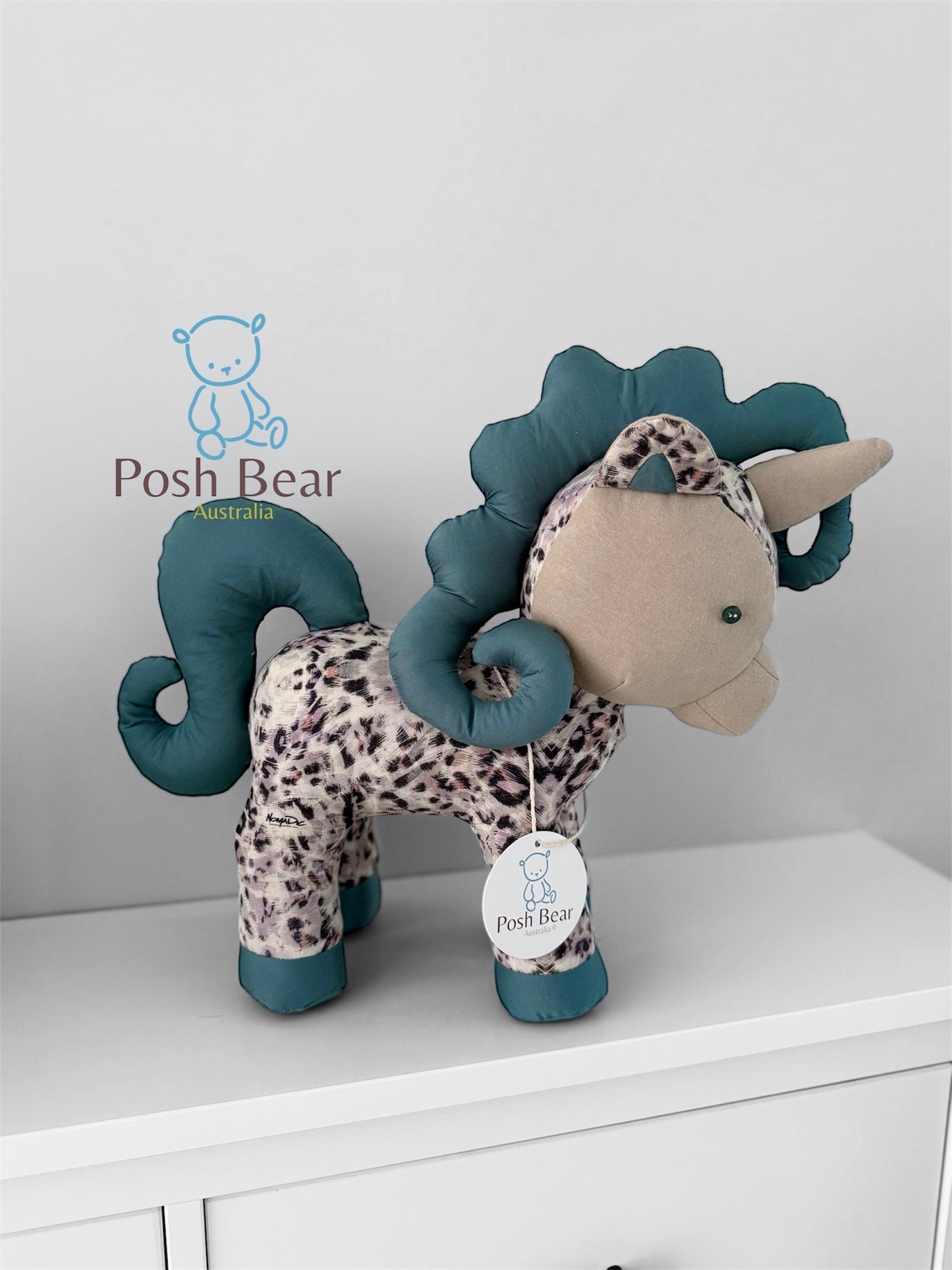 Personalised Memory Keepsake Unicorn