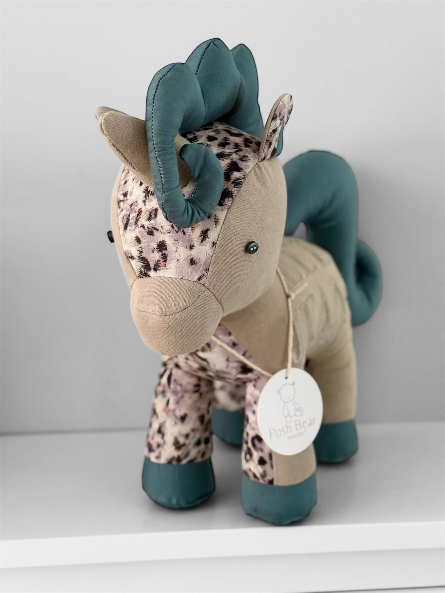 Personalised Memory Keepsake Unicorn