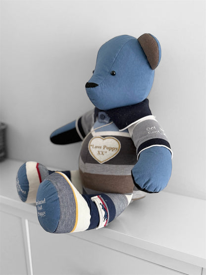 XL Keepsake Bear – 56 cm (22”)  with Hidden Zipper Pocket/ Personalised