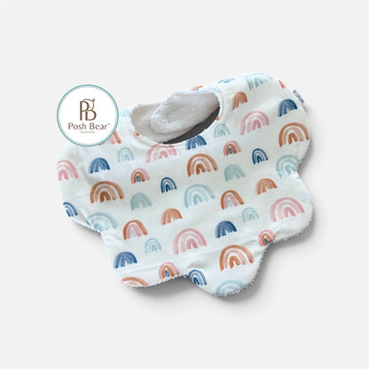 Handmade Scallop Dribble Bib – Boho Rainbows