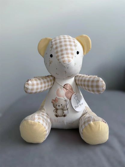 Personalised Keepsake Melody Bear with Movable Arms