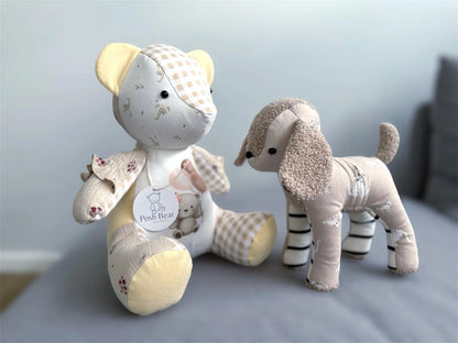 Personalised Keepsake Melody Bear with Movable Arms