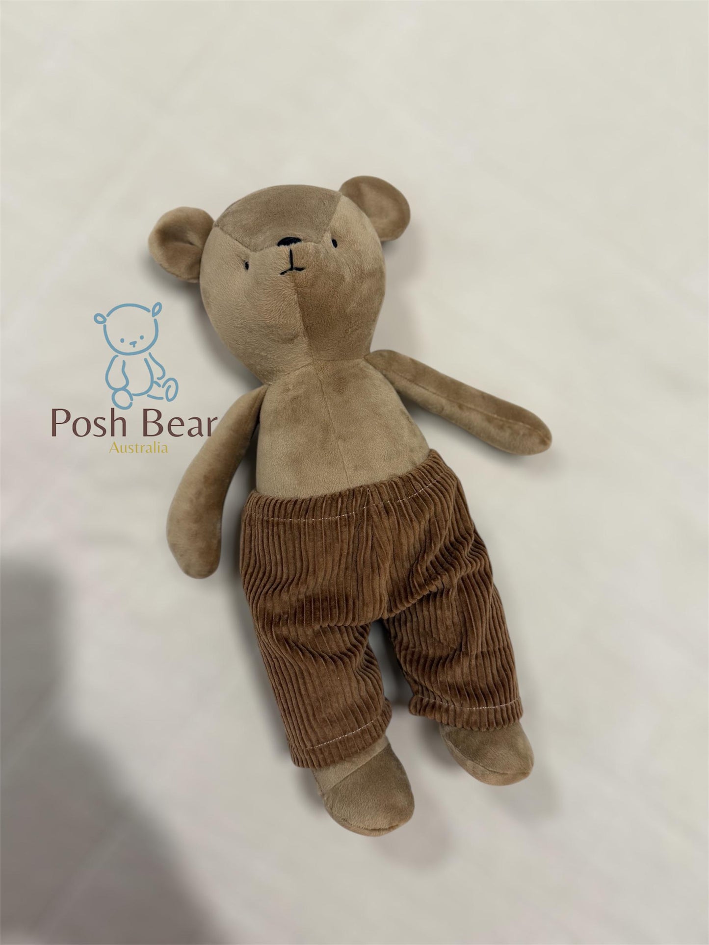 Handmade Teddy Bear with removable outfits / handmade in Australia