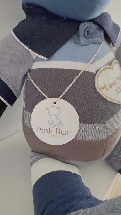 XL Keepsake Bear – 56 cm (22”)  with Hidden Zipper Pocket/ Personalised